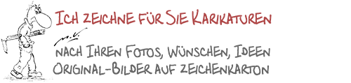 Karikaturen nach Fotos